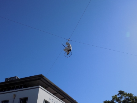 Public art above the Collective Markets