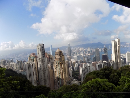 Slope during the Tram Ride