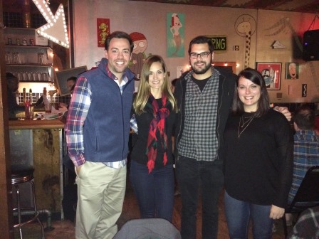 Dinner with Kyle and Nora at Galaxy Hut