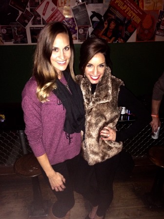 With my friend Christine at BlackJack