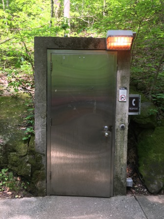 Entering the airlock