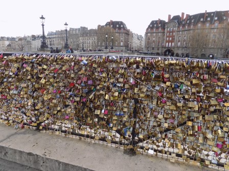 Don't worry, people continue to find new locations to place their love locks!