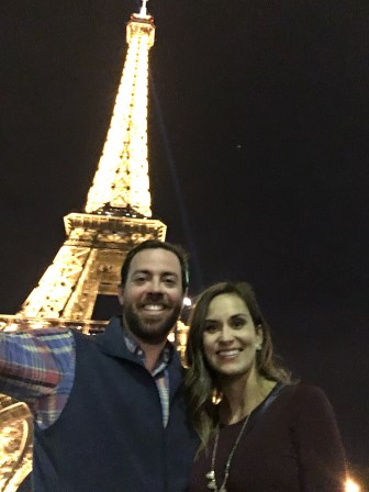 Celebrating our 4th anniversary in Paris!