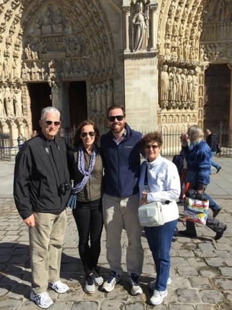 I still can't believe we saw my aunt and uncle at Notre Dame!