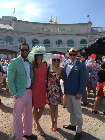 The group before the Kentucky Derby