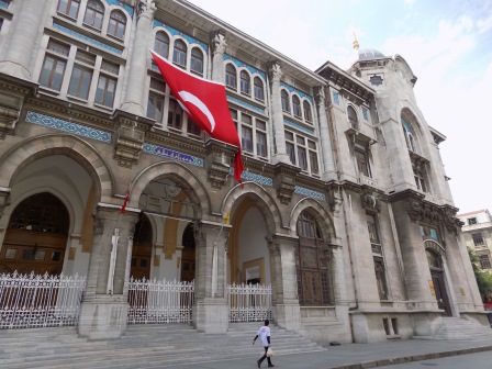 Legislative building in Istanbul