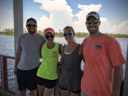 Taking a break in the shade