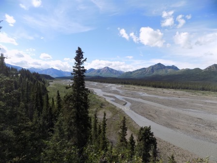 View from one of the rest areas in the park
