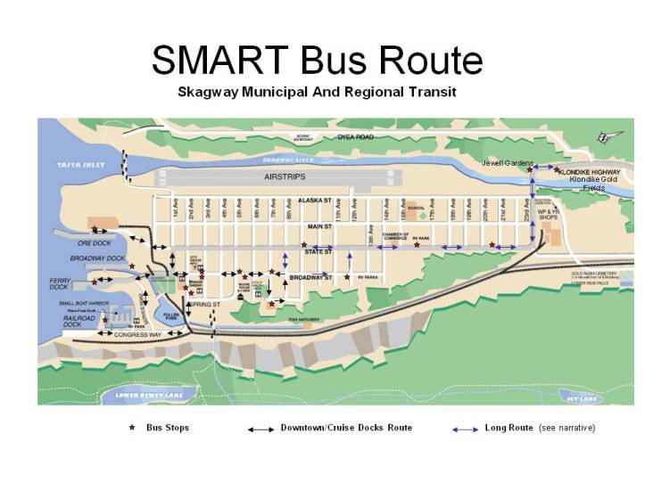 SMART Bus Route Map 