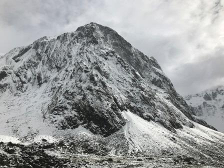 Snow on the drive to Milford Sound