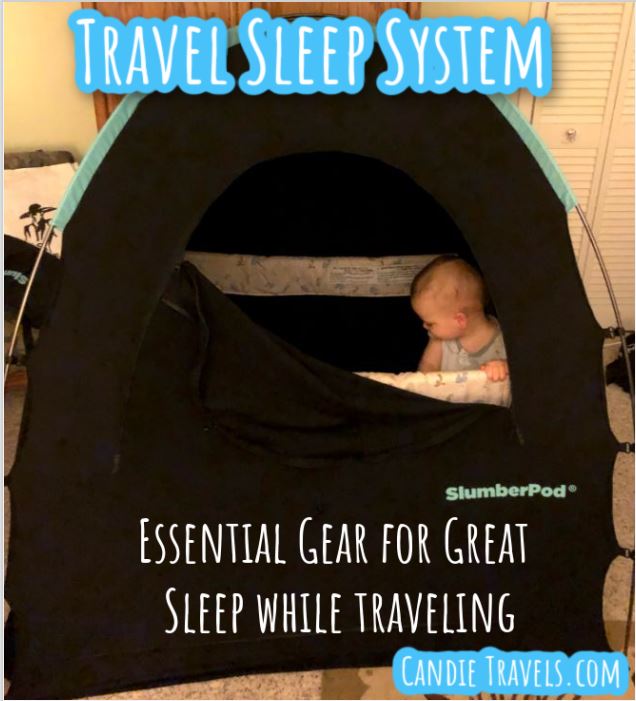 Travel Sleep System – Baby Gear Review – SlumberPod – Hatch Baby
Rest – VTech Baby Monitor – Traveling with Kids